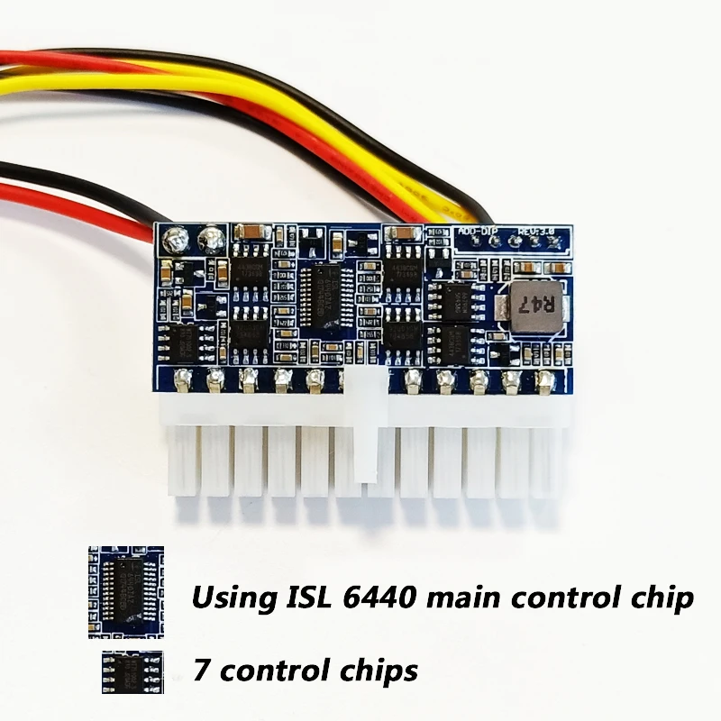 DC 12 В 250 Вт 24Pin Pico ATX переключатель pcio PSU автомобильный мини ITX высокий блок питания