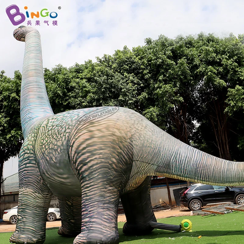 Recommend 10 Meters High Inflatable Dinosaur For Decoration / Giant 33 Feet Tall Inflated Brachiosaurus - BG-C0515 6