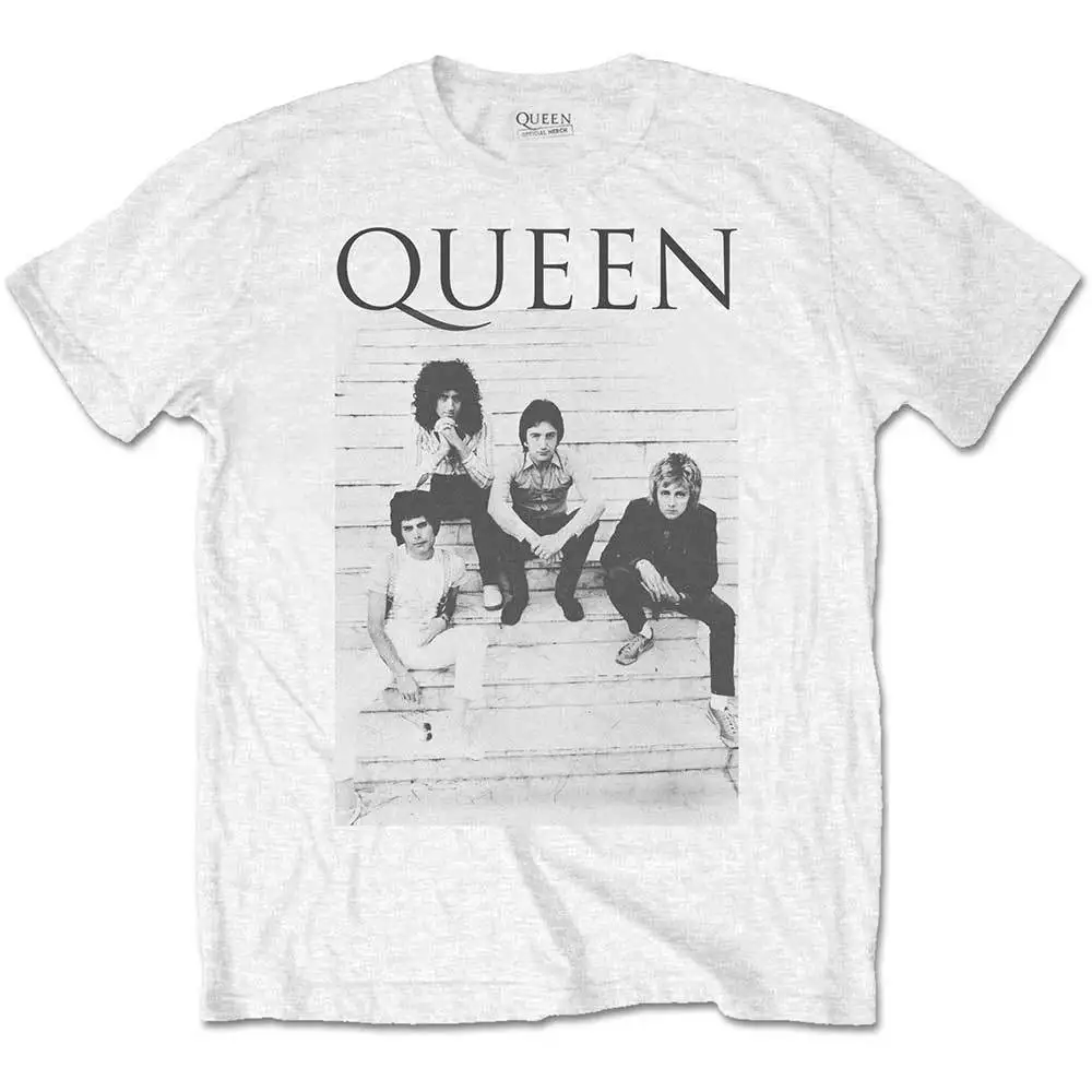 Футболка мужская унисекс с коротким рукавом официальная рубашка принтом Queen Freddie