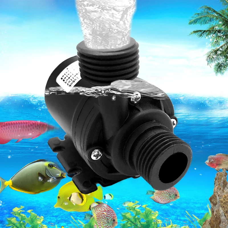 schandaal Adviseur Voorlopige naam 800l/h 5m Dc 12v 24v Mini Solar Brushless Motor Water Circulatie Water Pomp  Submersibles Aquarium Tank Fountain Pump Water Pomp - Pumps - AliExpress