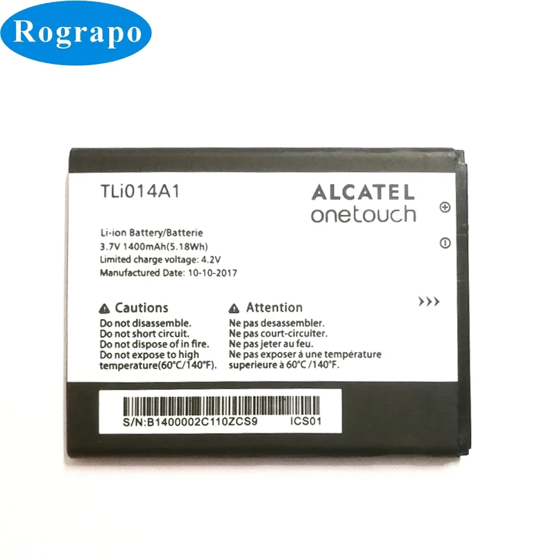 

1400mA Replacement Battery For Alcatel One Touch pop D3 4035D For Alcatel OneTouch Pop C2 4032 4032A 4032D 4032E 4032X Battery
