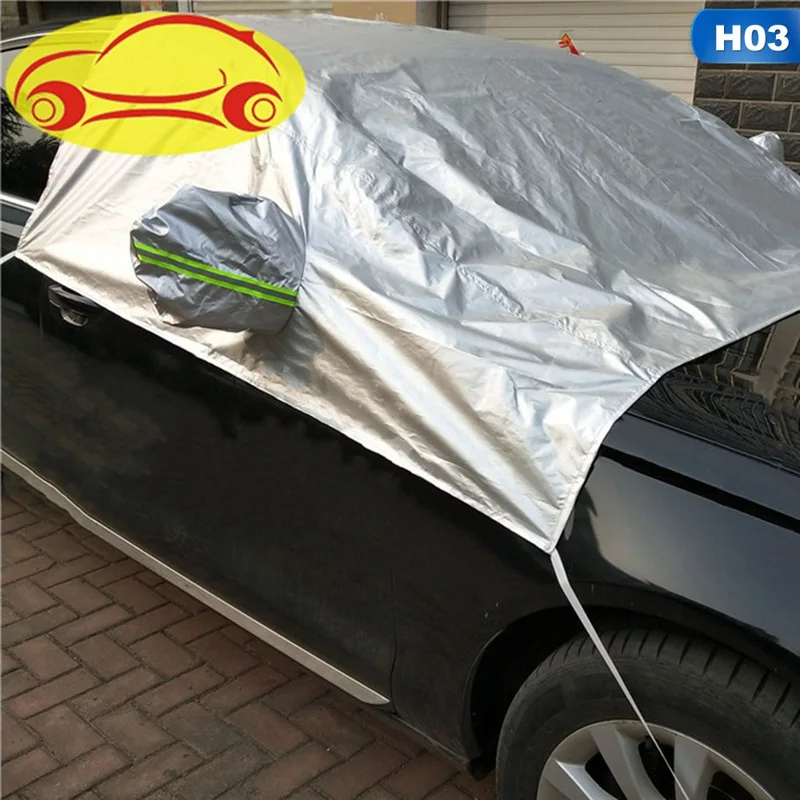 Universal Windshield Sunshades Car Covers Protector Anti-Frost Snow Ice Shield Shade Magnetic Windscreen Car Covers - Цвет: L Silver