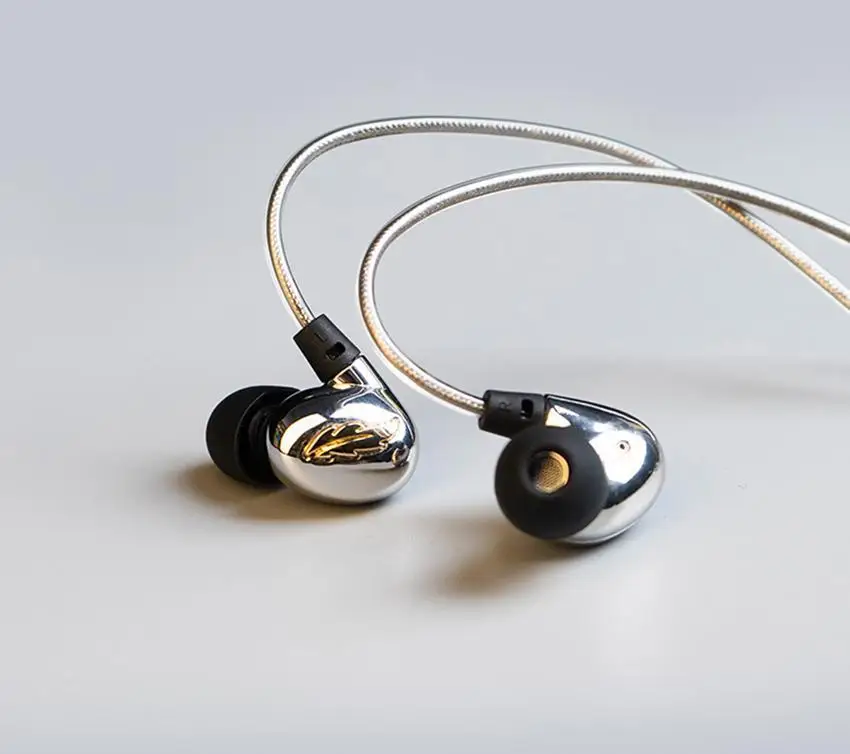 Beteran Mr Zhou Dynamic HiFi Music Monitor DJ Studio Stage IP3X Sports Metal Audiophile Earphones Earbuds W Mic