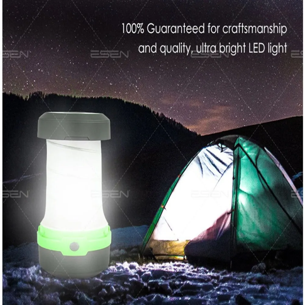 Solar tent camping lamp lighting Outdoor/indoor LED portable lantern 60LM 3.7V Emergency lights Hiking Camping Lantern Light