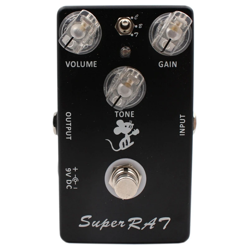 Mosky Super Rat Guitar Effect Pedal ручная работа три режима эффектов Классический Rat Distortion Boost Preamp-3 в 1 удивительная педаль на основе