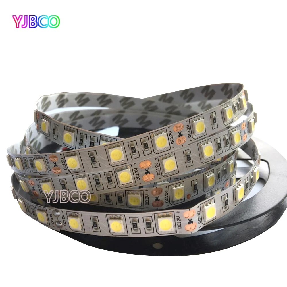 Лента светодиодная 5050SMD DC 12 В 60 светодиодов 5 м|led ribbon|rgb colorwarm white |