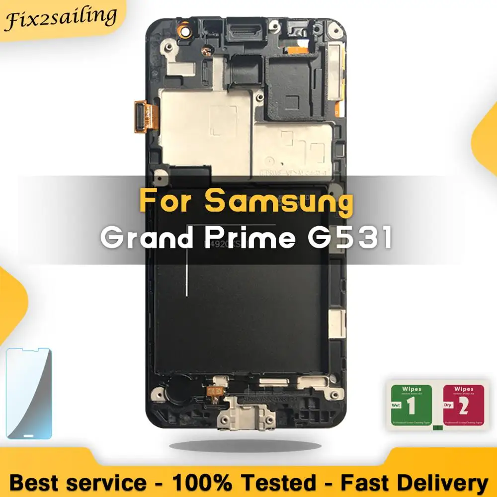 ЖК экран Amoled для Samsung Galaxy Grand Prime G531H G531F G531 G531FZ дигитайзер сенсорного экрана с