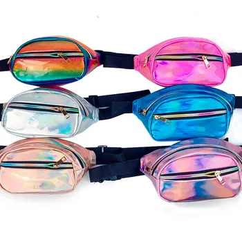 

2019 special offer holographic funny Pack Laser Bum bag women belt waist bag hologram handbag fashion size Pack