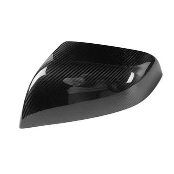 

Parts Rearview mirror cover 1 Pair Matte Carbon Fiber For tesla model S 2012-2018 Exterior