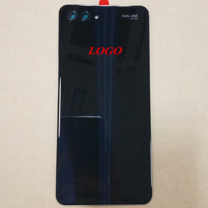 10 шт. задний корпус для Huawei NOVA 2S задняя крышка стеклянная батарея чехол с линзы логотипа рамка вспышка лампа замена H