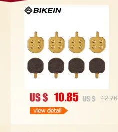 BIKEIN-4 пары высококачественных велосипедных гидравлических дисковых тормозных колодок для Yus горного велосипеда, полимерные тормозные колодки, MTB велосипедные детали