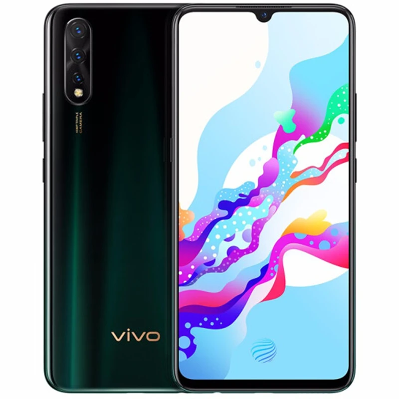 Vivo Z5 SuperAmoled экран мобильный телефон Snapdragon 712 Android 9 48MPTriple камера 4500 мАч батарея экран FringerPrint