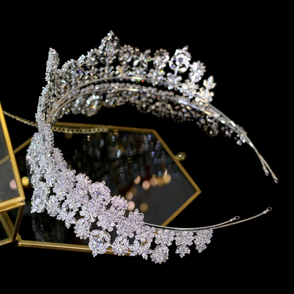 High-end bridal hair accessories simple headband wedding hair accessories girlfriend gifts birthday crown