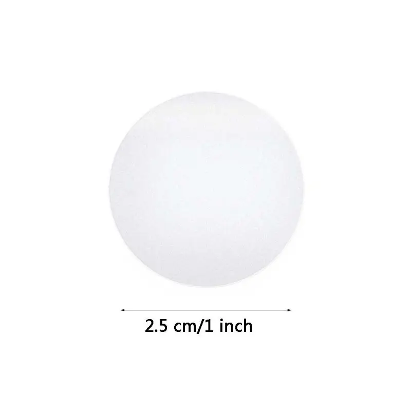 500pcs/roll Round Transparent Stickers for Envelopes Cards Wedding Invitations Scrapbook Packaging self adhesive stickers paper stickers adhesive stickers decorative labels stickers roll packaging stickers packaging stickers