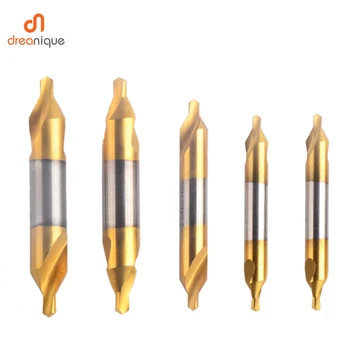 

Electrical HSS Combination Center Drills Countersinks Bit Set Lathe Mill 60 Degree Angle