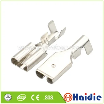 

Free shipping 50pcs terminal auto wiring terminals contacts crimp pin loose Tin-plated terminals DJ626B-D4.8x0.8A
