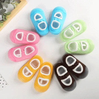 

Spring and Summer Children's Floor Socks Baby Early Education Socks Toddler Shoes Rubber Soles Floor Socks Baby Non-slip Socks