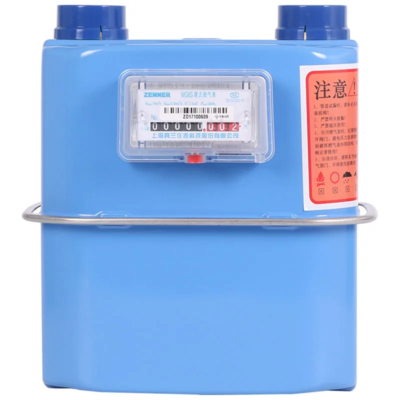 G6 Industrial and Commercial Natural Gas Meter G10 G16 G25 Membrane Flowmeter Liquefied | Инструменты