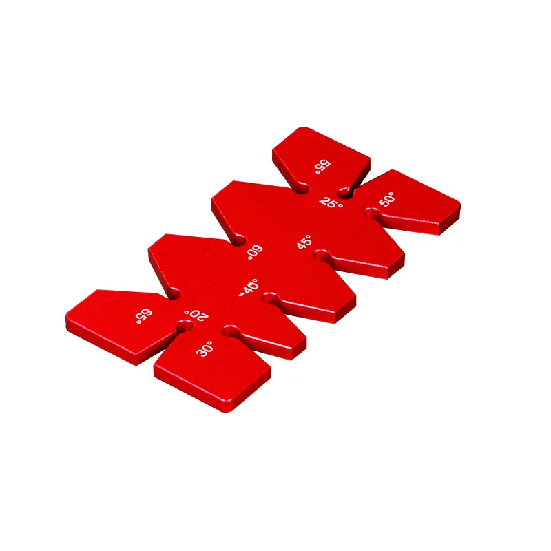 

Aluminum Woodworking Tool Angle Gauge Multi Angle Ruler Template Protractor Carpenter Measuring Tools