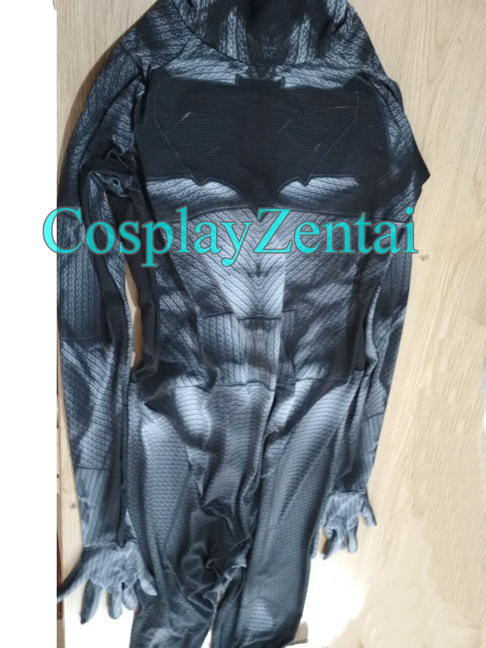 Newest Batman DOJ Cosplay Costume Spandex 3D Musle Shade Batman Superhero Cosplay Zentai Suit for Boys Men