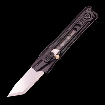 Black T 2,0 универсальный нож из титанового сплава, многофункциональный нож для повседневного использования, утолщенный сверхмощный резак для коробки, наружный портативный резак для бумаги - Цвет: Black T