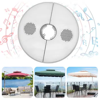 

Multifunctional Umbrella Lamp USB Charging 7 Colors 48 LED Lamp Bluetooth Speaker Emergency Light Camping Accessories Tent Light