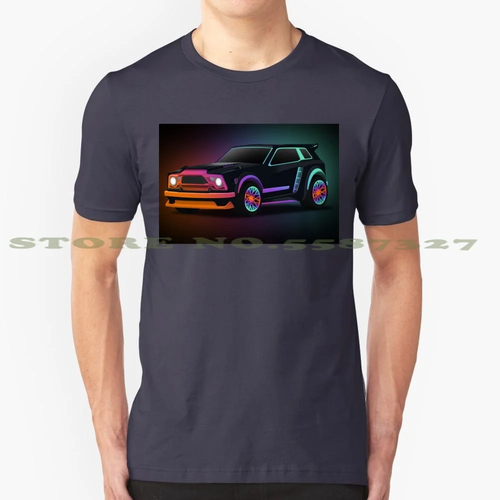 Neon Rainbow Fennec Rocket League Maglietta Bianca Nera Per Uomo Donna Rocket League Rocket League Rocket League Rocket League