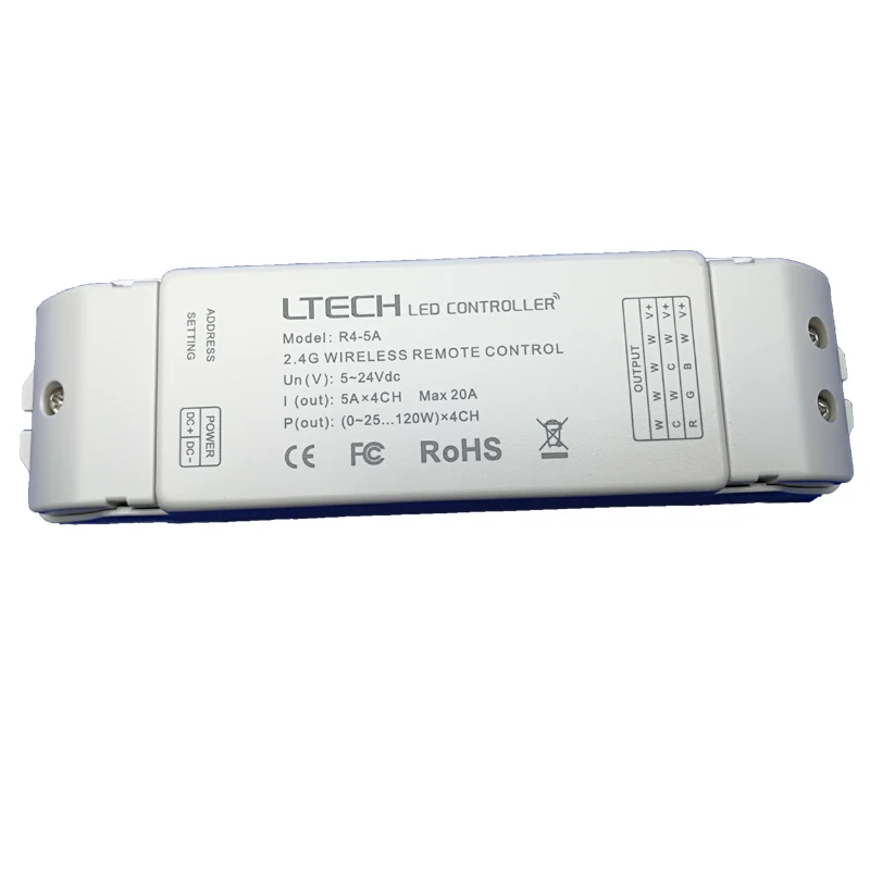 R4-5A Wireless receiver R4-CC 2.4G Wireless Receiving led controller match Wifi-104 Lighting System for led strip
R4-5A Wireless receiver R4-CC 2.4G Wireless Receiving led controller match Wifi-104 Lighting System for led strip