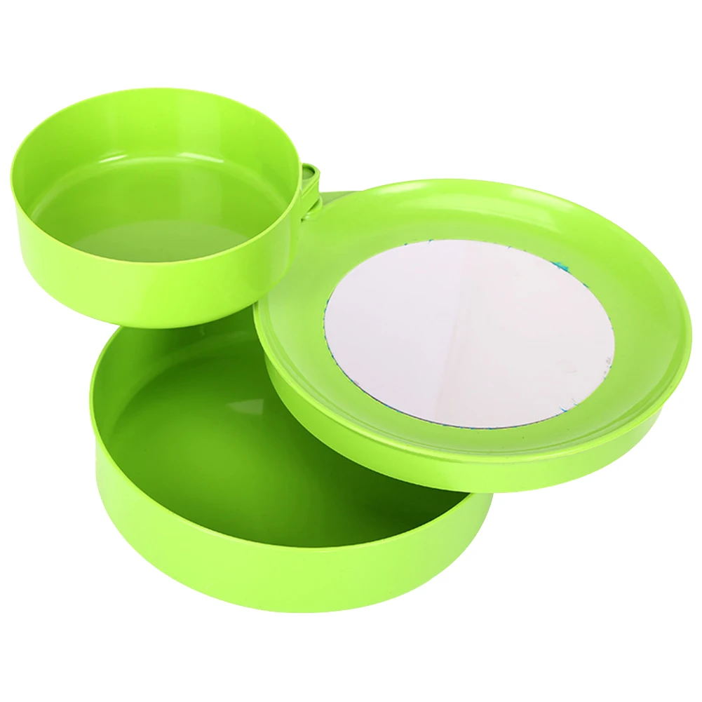 

Full Magnetic Tackle Plate Drop Resistance Lure Plastic Pull Bait Tray Boxes Tool Rotatable Fishing Three Layers Storage Outdoor