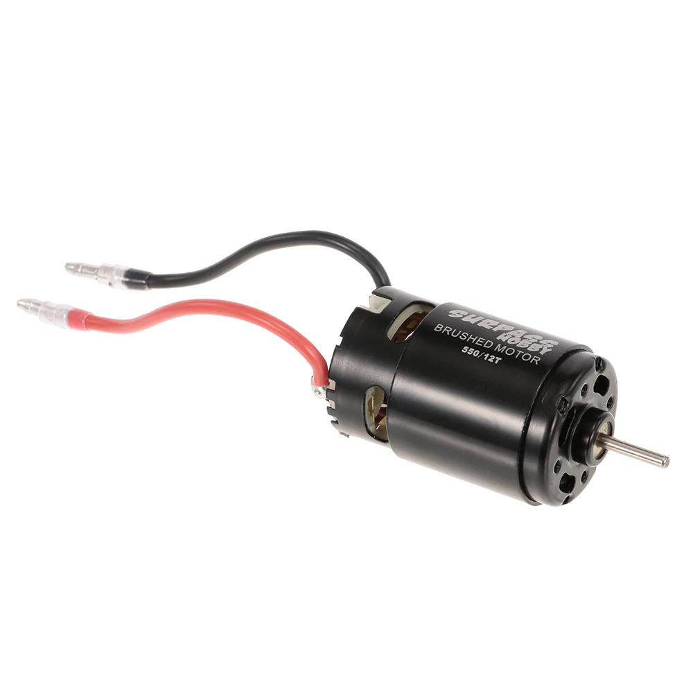 

SURPASS HOBBY 550 12T RC Brushed Motor for HSP HPI Wltoys Kyosho TRAXXAS 1/10 RC Car Drift Touring Vehicle
