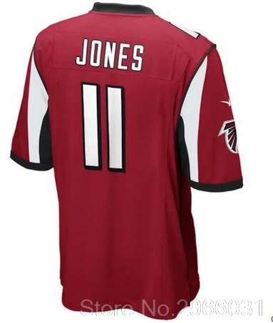 For men Качественная мужская майка Julio Jones 11 Deion Sanders 21 Matt Ryan 2 Devonta Freeman 24 Keanu Neal 22 - Цвет: For men