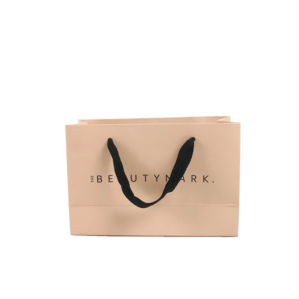 

Custom Printed Gift Box Packaging Luxury Euro Shopper Recyclable Thick Paper Bags with Handles Presents Decoration Party Favors