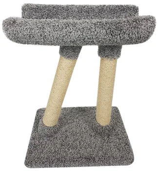 

Fluffy kittens Fluffy Oblique leg gray carpet