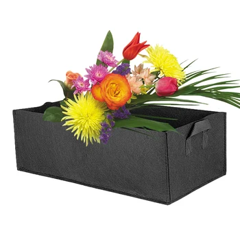 

Felt Planting Bag Garden Vegetable Potato Pot Seeding Growing Container Bags for Home Garden Plant Transplanting
