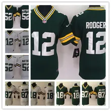 Женские футболки Green Bay s, Aaron Rodgers, eddie lacy, Randall Cobb, mongomery, Clay Matthews
