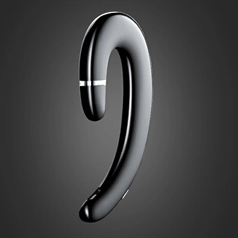 Bluetooth-гарнитура, новое обновление, настоящие безболезненные и водонепроницаемые беспроводные наушники с микрофоном, перезаряжаемые наушники с ушным крюком, наушники f