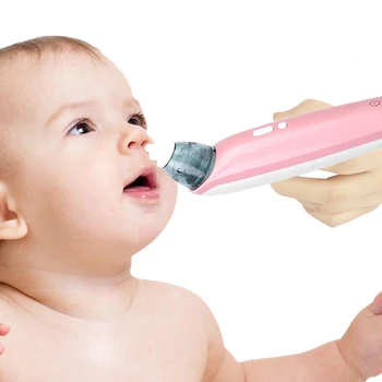 

Baby Nasal Aspirator Electric Safe Nose Cleaner Newborn Infant Toddler Sniffling Nose Snot Cleaning Tool
