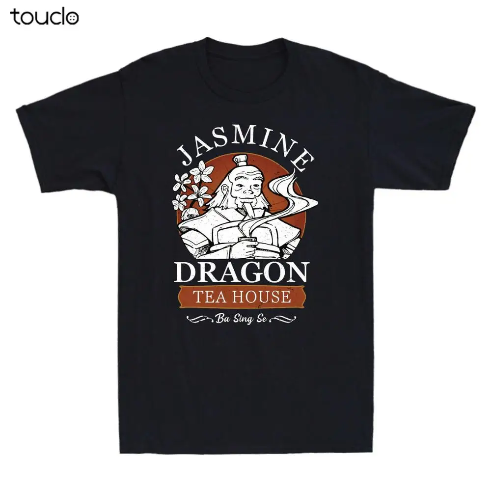 Jasmine Dragon Tea House Ba Sing Se Uncle Iroh Vintage Men T Shirt