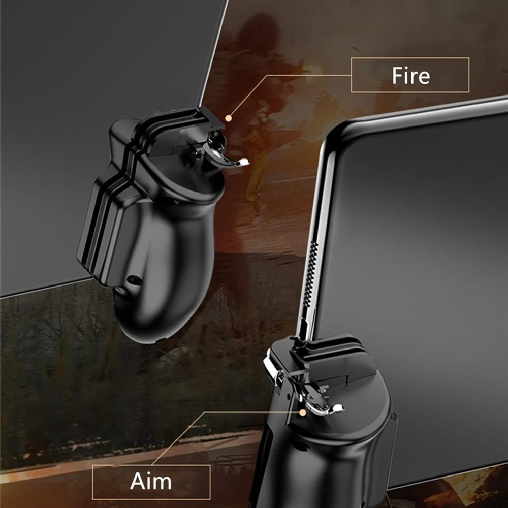  Game Accessories Hand Grip L1R1 Trigger Aim Key Gamepad PUBG FPS Game For iPad Mini 5 Air Tablet Sm