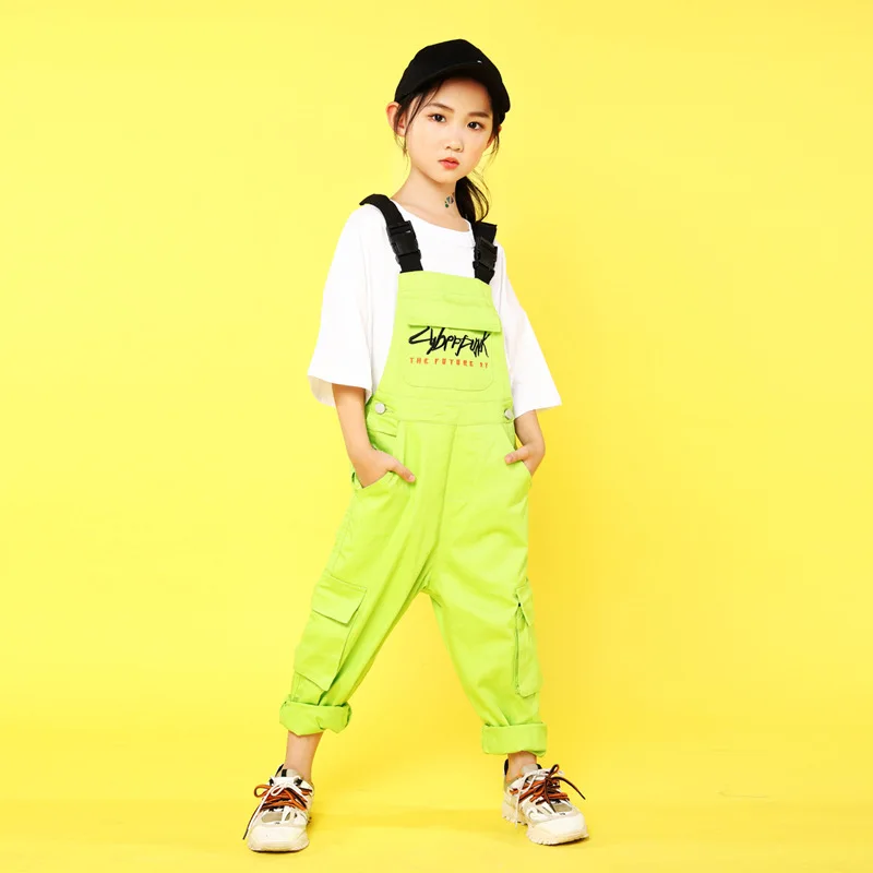 Online Bambini Vestiti di Ballo di Jazz Ballroom Gara di Ballo Costumi T Camicia Magliette e camicette Pantaloni Hip Hop Costumi per le Ragazze Dei Ragazzi Spettacolo Teatrale usura