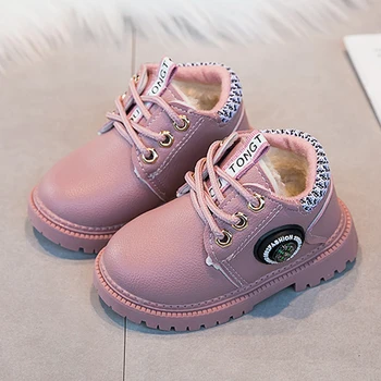 

Winter Baby Girls Boys Snow Boots Warm Plush Infant Toddler Boots High Quality Non-slip Casual Kids Children Outdoor Sneakers