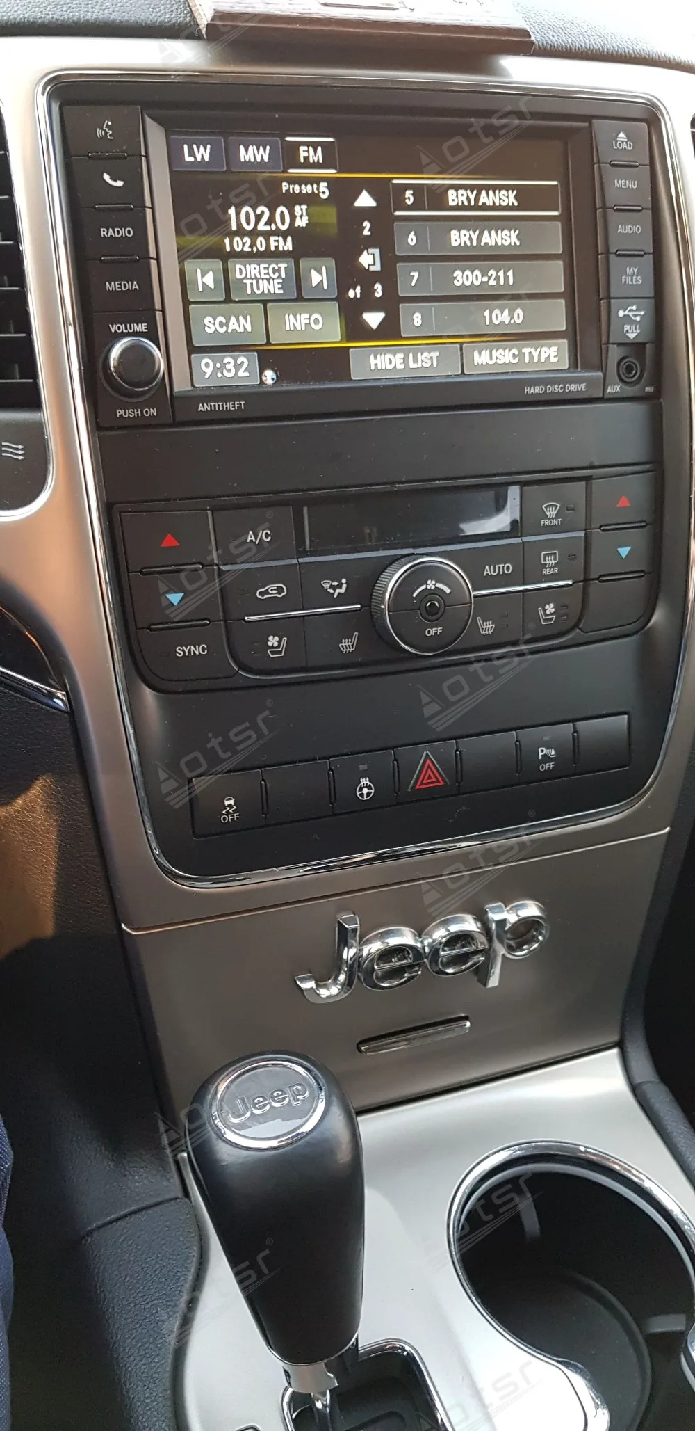 

IPS Android 10.0 6+128G Car Multimedia Radio For Jeep Grand Cherokee 2008-2013 GPS Navigation Auto Stereo Head Unit DSP Carplay