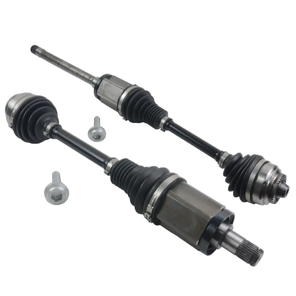 AP03 2pcs Axle Shaft Front L+R 31607593043 For BMW