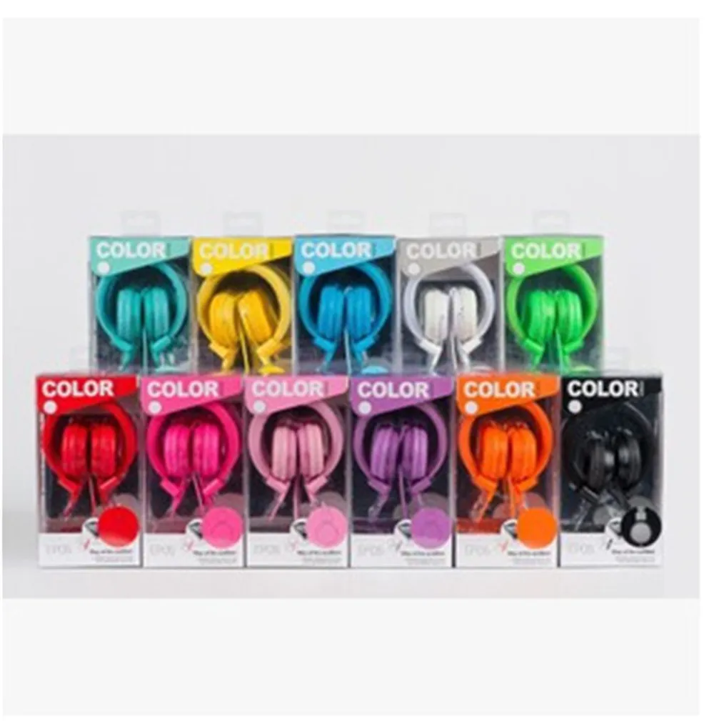 High Quality stereo bass Kids headphones With Microphone Music Earphones Children Headsets Foldable Portable Free Shipping