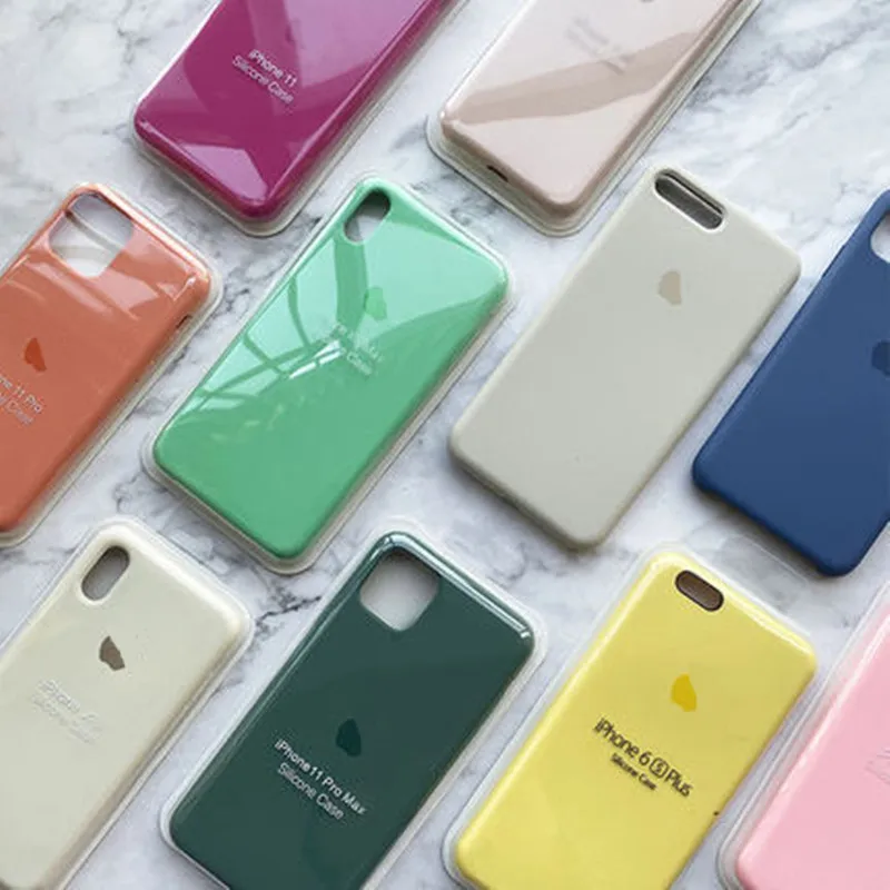 Жидкий силиконовый чехол для телефона с логотипом для iPhone X XR XS MAX 7 8 Plus для Apple iPhone 11 Pro MAX 6 6s чехол с логотипом чехол s