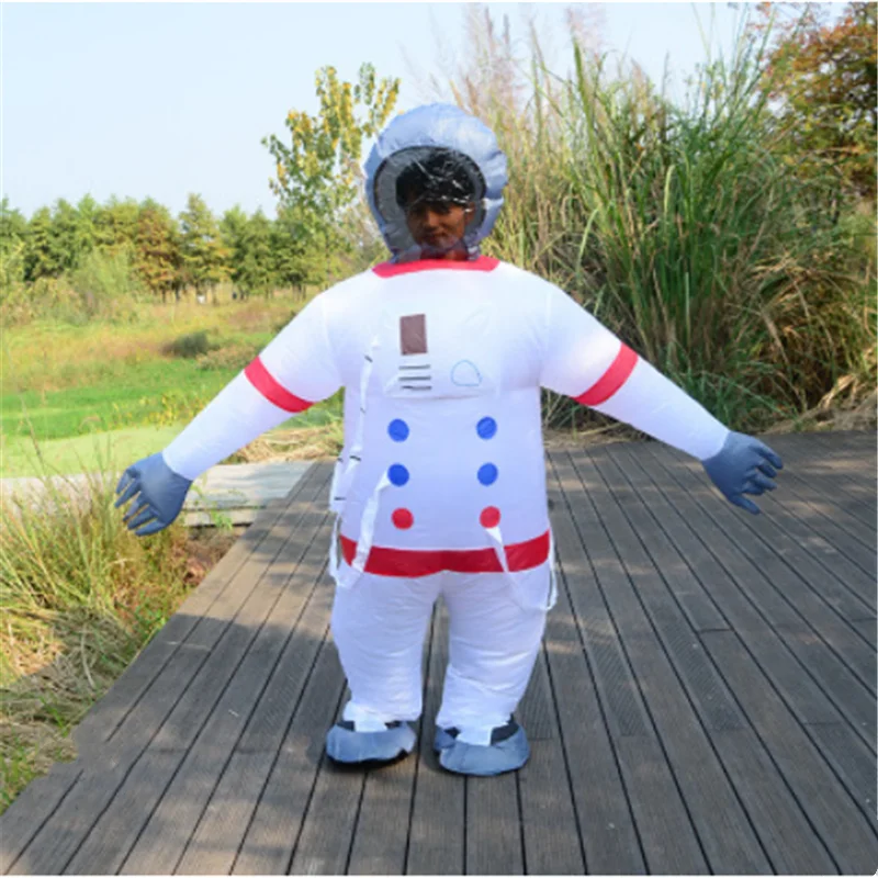

Adult Astronaut Anime Carnival Cosplay Costumes Cosmonaut Inflatable Costumes For Party Clothing Performance Space Suit Jumpsuit