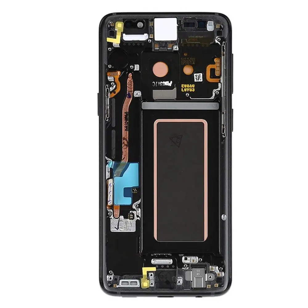 SUPER AMOLED S8 LCD with Frame for SAMSUNG Galaxy