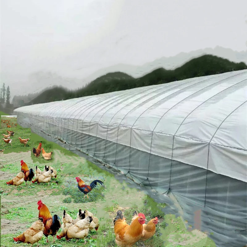 2M Wide Black and White Film Agricultural Sun Shade Keep Warm Film 0.12mm Thickness Plastic Cover