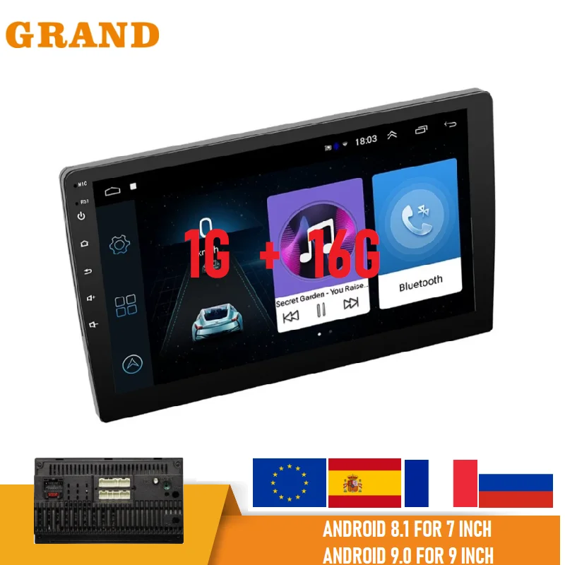 US $90.05 Android 91 7 9 Inch Touch Screen Car Radio 1 16g Multimedia
