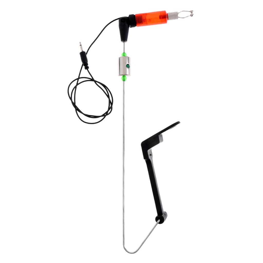 

Fishing Bite Alarm Indicator Hanger For LED Day Night Tackle Red/Green/ Blue Light